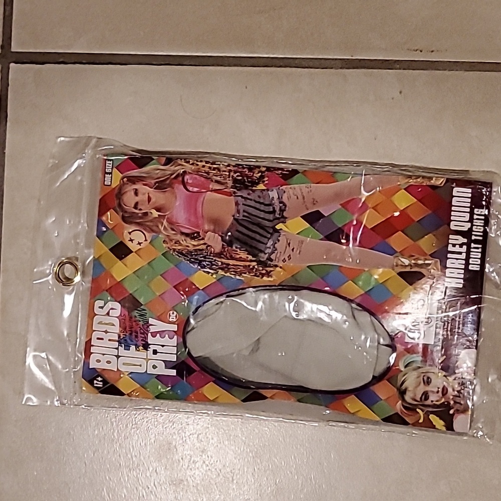 Harley Quinn tattoo tights